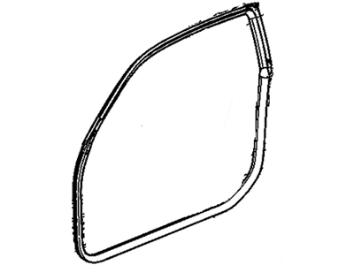 2010 Chevrolet Camaro Door Seal - 22950428