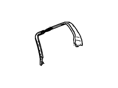 GM 20830405 Molding, Rear Side Door Garnish