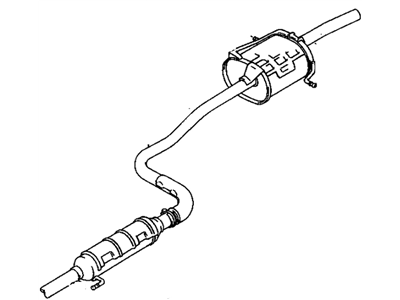 Chevrolet Metro Muffler - 30013076