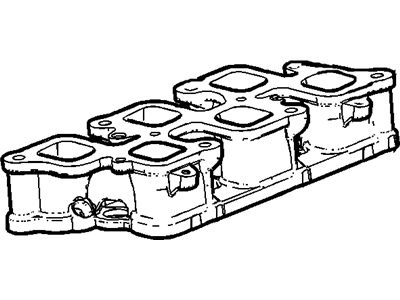 GM 92264709 Manifold, Lower Intake.