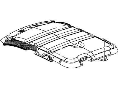 GM 88895805 PANEL, Roof Headlining