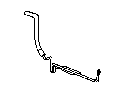 Chevrolet Malibu Power Steering Hose - 26070058