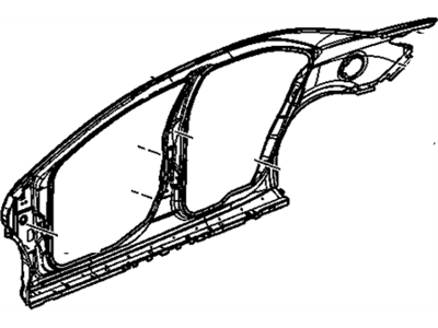 GM 25961217 Frame Assembly, Body Side Outer