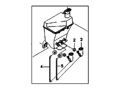 Pontiac Washer Reservoir - 95991491