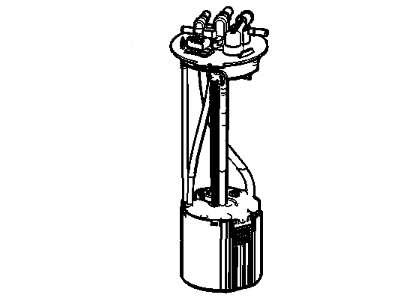 GM 13578390 Fuel Tank Fuel Pump Module Kit (W/O Fuel Level Se