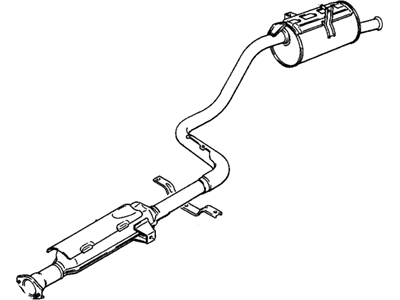 GM 96054867 MUFFLER