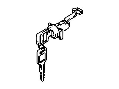 GM 91174937 Cylinder,Back Door Latch Lock (On Esn)