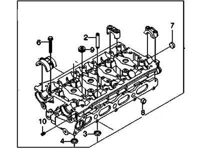 GM 96446922 Cylinder Head Assembly