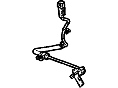 GM 22785573 Sensor Assembly, Rear Wheel Speed