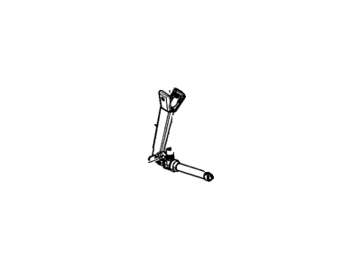 GM 19329405 Tensioner Kit,Passenger Seat Belt (Retractor Side) *L*Light Titanium