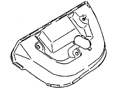 1994 Chevrolet Tracker Exhaust Heat Shield - 96058010