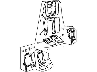 GM 12492897 SEAT, Child Safety Seat