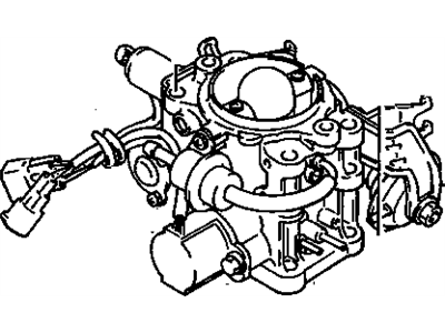 GM 96057961 Fuel Injection Air Meter Body