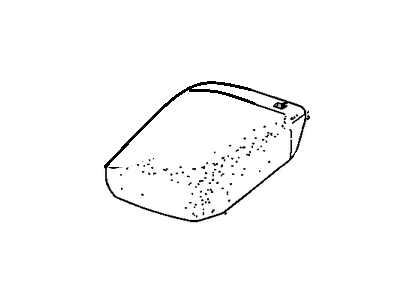 2000 GMC Yukon Seat Cushion Pad - 12474218