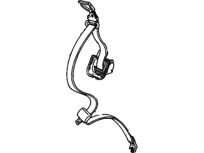 1992 GMC Jimmy Seat Belt - 12381970