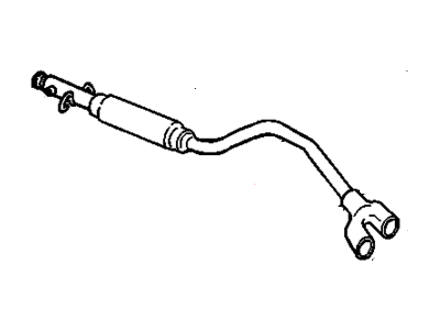 GM 3538737 Exhaust Muffler