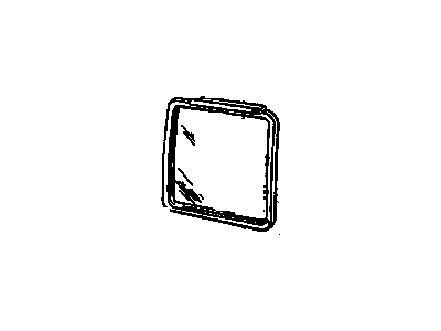 GM 15590513 Window Assembly, Rear Door