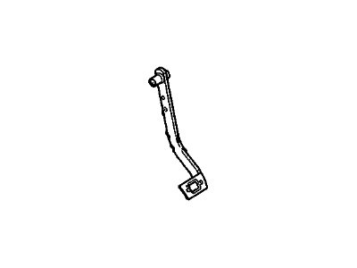 GM 25743458 Pedal Assembly, Brake (W/ Bracket)