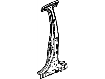 GM 95954425 Reinforcement Assembly, Center Pillar Outer Panel