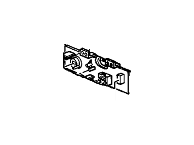 GM 16190422 Heater Control Assembly