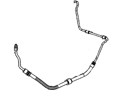 Chevrolet Trailblazer Power Steering Hose - 26095037