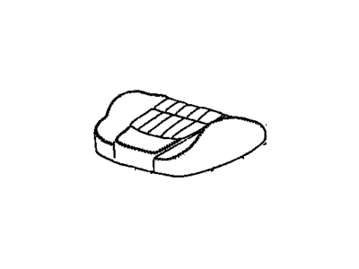 1998 Chevrolet Monte Carlo Seat Cushion Pad - 12454132