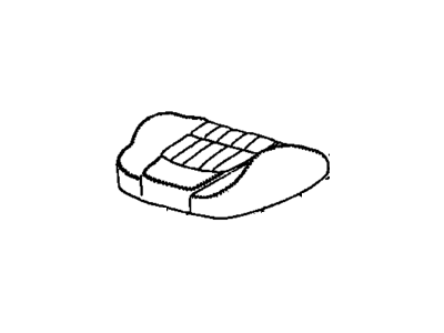 GM 16776893 CUSHION, Front/Rear