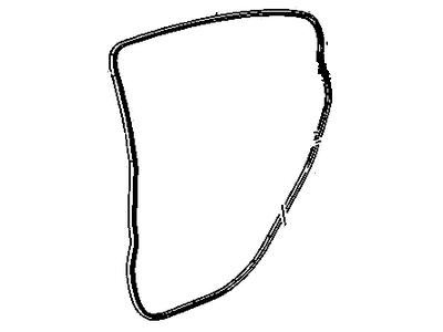 2010 Buick Allure Door Seal - 20954940