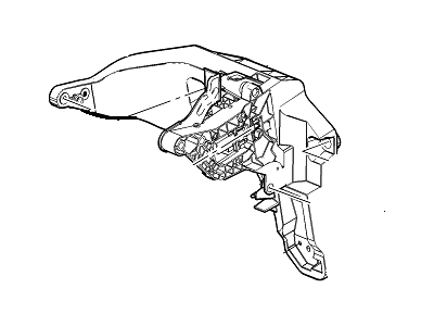 2017 Cadillac XTS Brake Pedal - 84091162