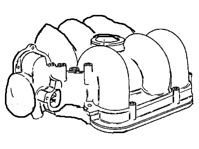 GM 19331435 Gasket,Upper Intake Manifold