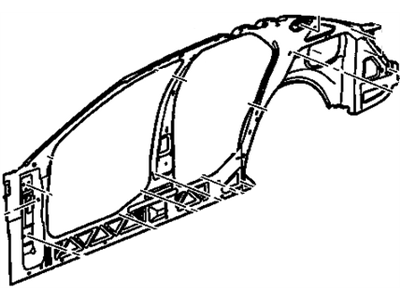 GM 89023635 Frame Kit,Side Door Opening