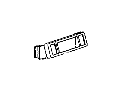 GM 10094450 Plate - Instrument Panel Accessory Trim * Red