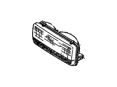 GM 16517830 HOUSING, Capsule/Headlamp/Fog Lamp