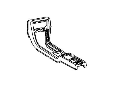 GM 3635400 CONSOLE, Floor Console