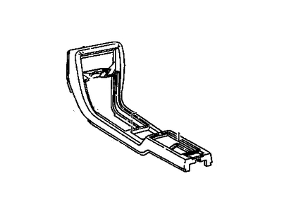 GM 12538802 CONSOLE, Floor Console