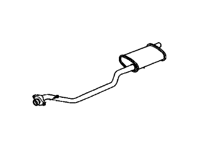 GM 1642454 Intermediate Pipe Assembly