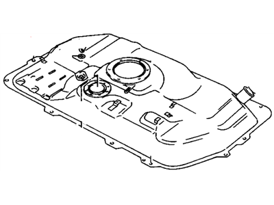 GM 91174019 Tank,Fuel