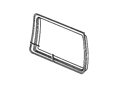 1992 Oldsmobile Silhouette Weather Strip - 10157543