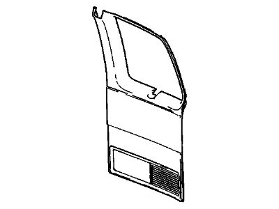 GM 84573367 Panel Assembly, Front S/D Tr *Pewter I