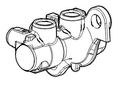 2014 Chevrolet SS Brake Master Cylinder - 92457837