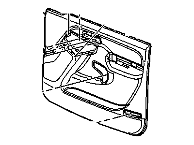 GM 15182833 PANEL, Door Trim/Access