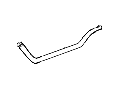 GM 14045561 Exhaust Front Pipe Assembly, Left