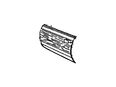 1992 Oldsmobile Cutlass Door Moldings - 10273925
