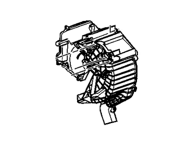 GM 19260495 Case,A/C Evaporator