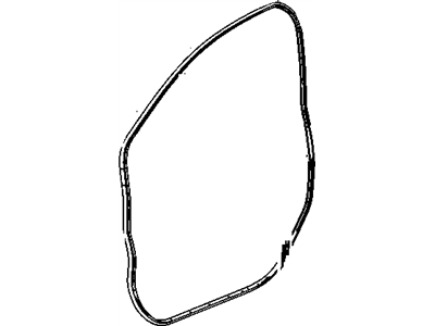 2010 Buick Allure Door Seal - 20954941