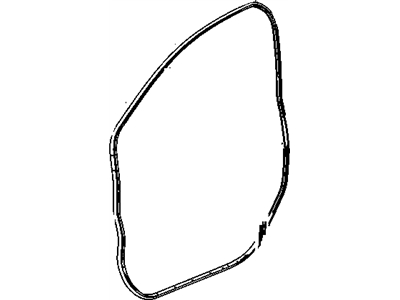 GM 20954941 Weatherstrip,Front Side Door