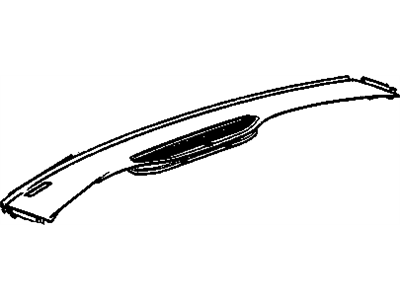 2010 Chevrolet Malibu Dash Panel Vent Portion Covers - 22797469