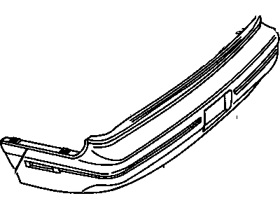 Oldsmobile Bumper - 10130000