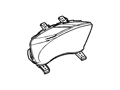 GM 23170330 Cluster Assembly, Instrument