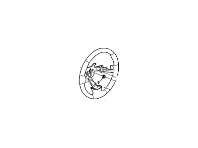 2007 Saturn Aura Steering Wheel - 19355654